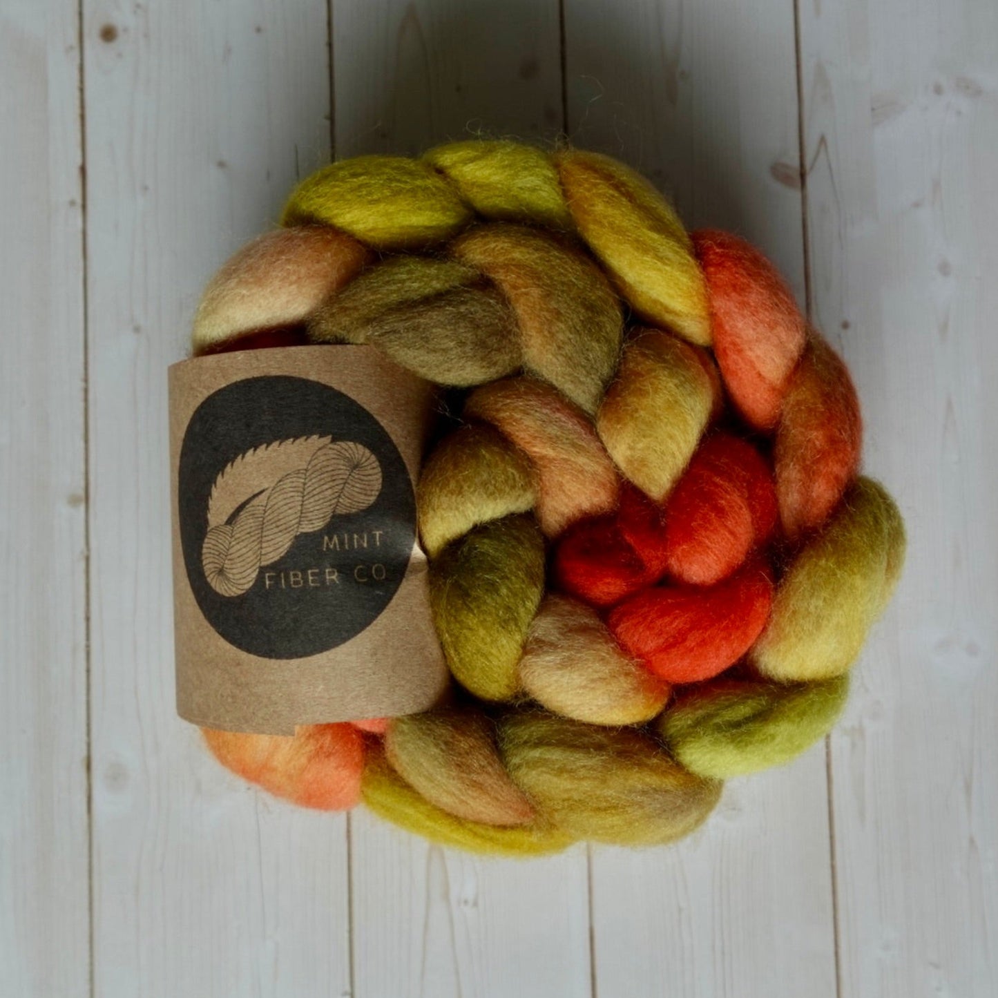 "Lush" 4 oz. Corriedale Combed Top