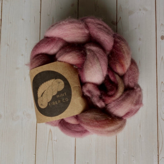 "Blossom" 4 oz. Corriedale Combed Top