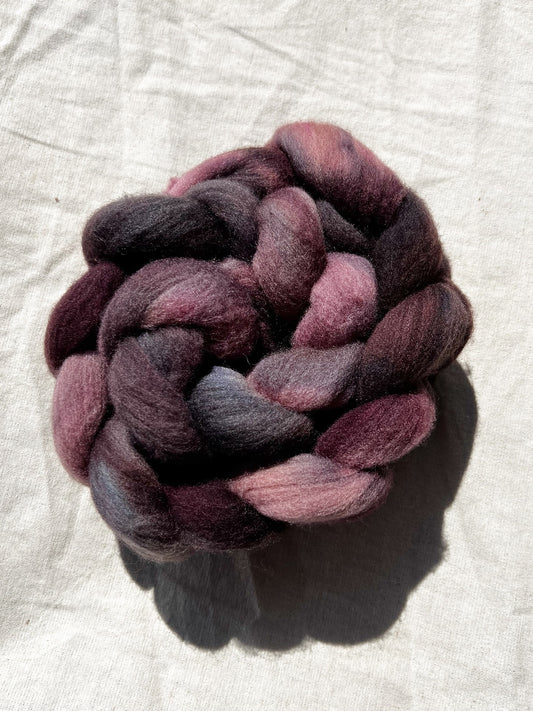 "Jamberry" 4 oz. Merino Combed Top