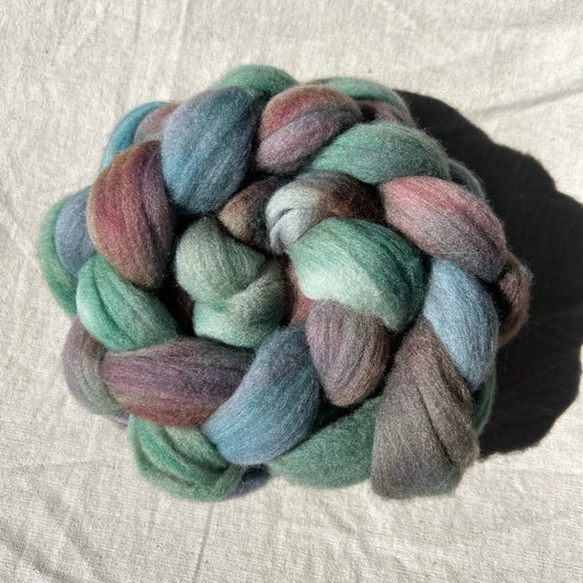 "Autumn Gems" 4 oz. Merino Combed Top