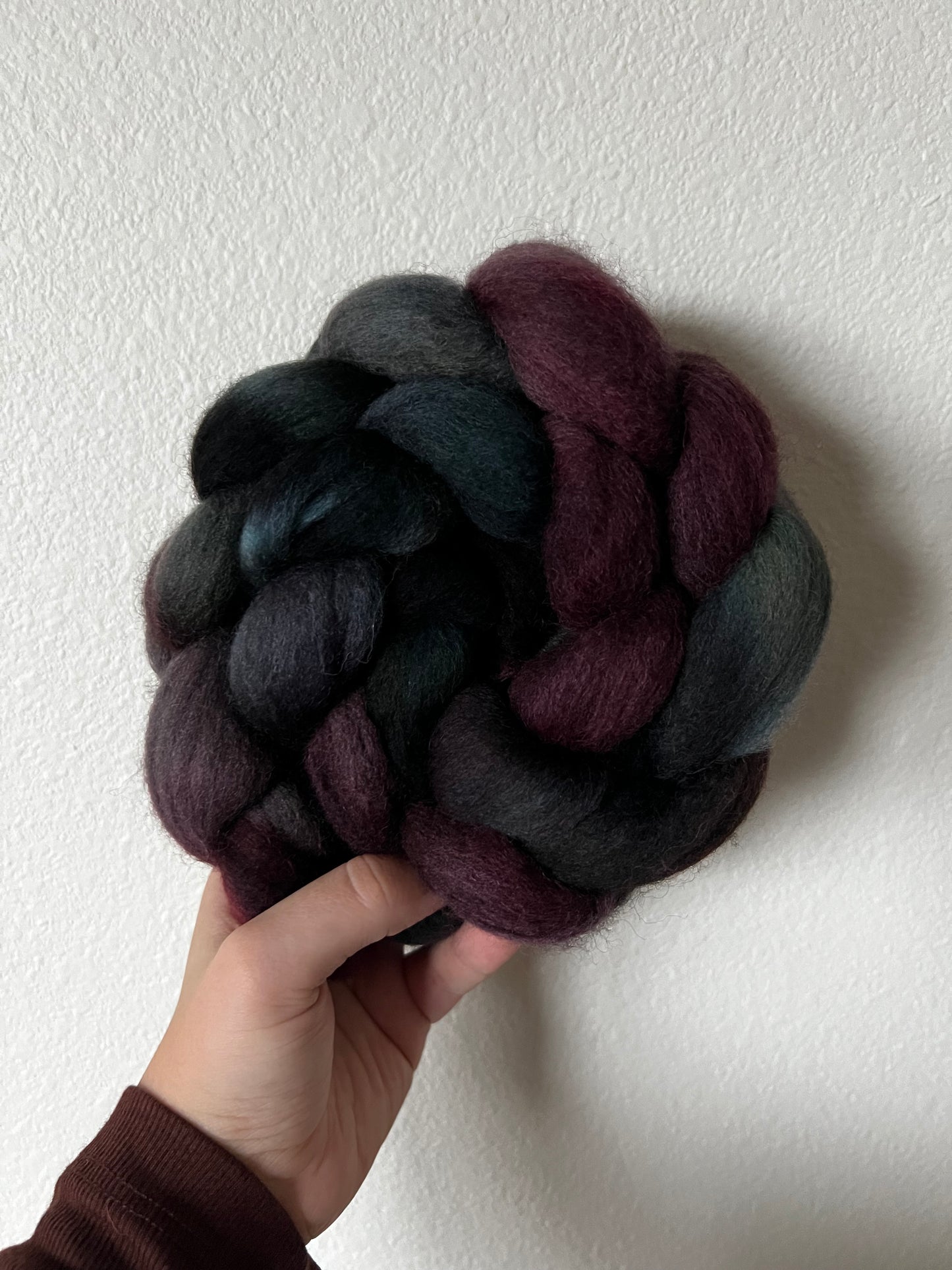 "Thalune" 4 oz. Corriedale Combed Top