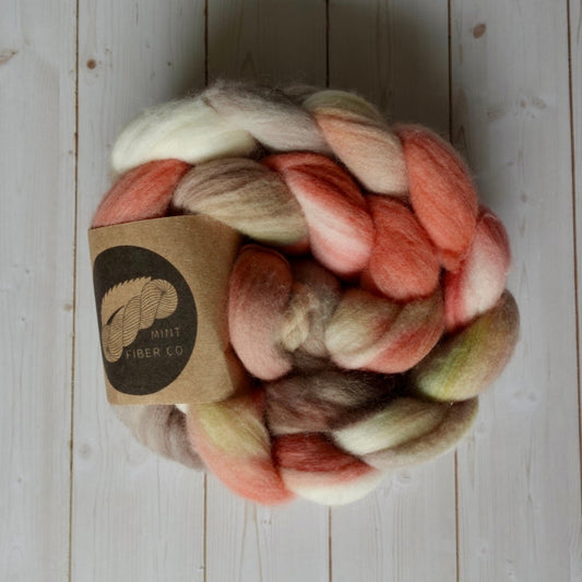 "Orchard" 4 oz. Corriedale Combed Top