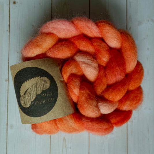 "Tropic" 4 oz. Corriedale Combed Top